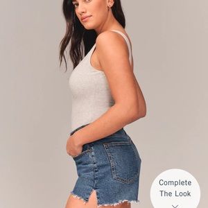 High rise mom shorts - curve love